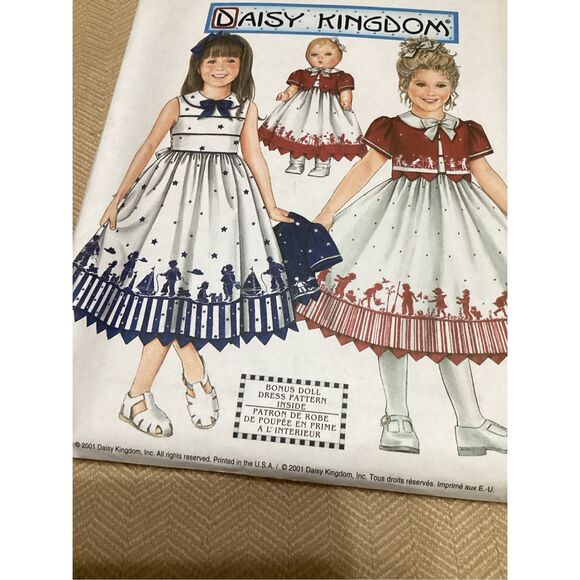 Vintage Sewing Pattern Simplicity Children 9640 - Picture 2 of 3